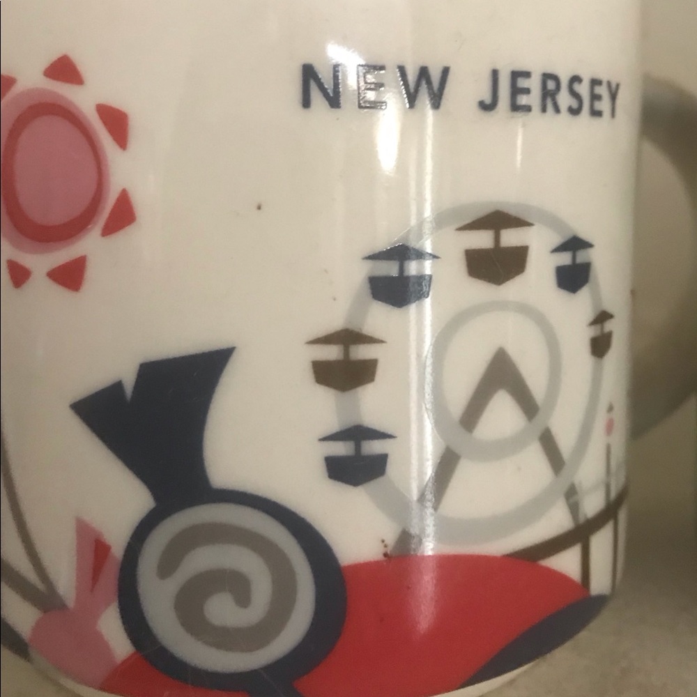 Starbucks New Jersey mug.